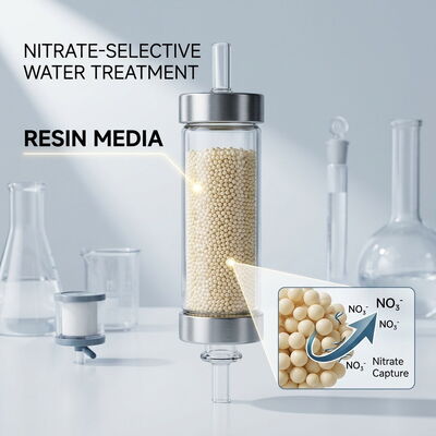 99.8% Purezza ASD-002 Resina a Scambio Anionico Fortemente Basica per Rimozione Selettiva di Nitriti e Nitrati con Struttura a Macropori
