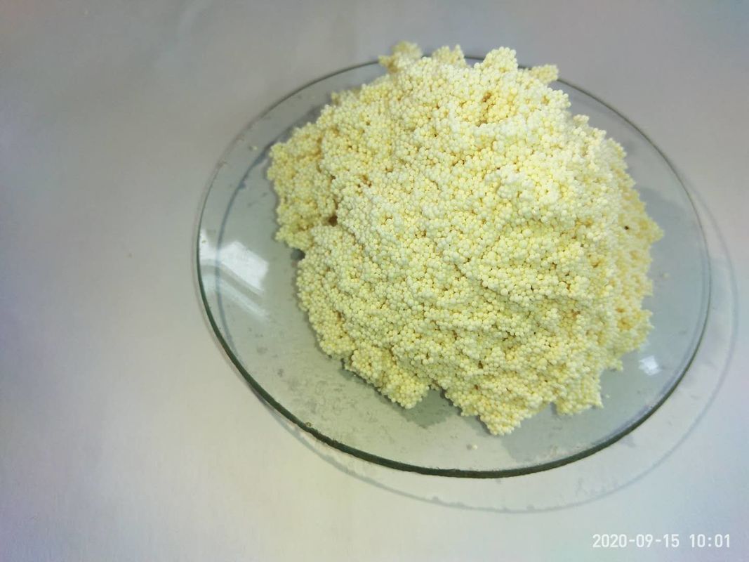 La resina di scambio di anioni a base forte di tipo gel D201U è stata adattata per scopi di estrazione dell'uranio, utilizzando acqua pura ammorbidita nella preparazione di soluzioni di desalinizzazione.
